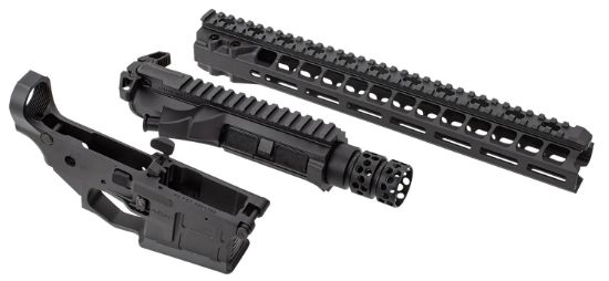 Picture of Radian Weapons R0411 Builder Kit Radian Black, Ax556 Ambi Lower, 14" Handgaurd, Includes Most Lower Parts 