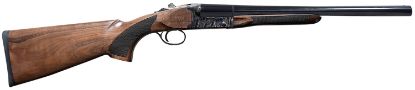 Picture of Citadel Citsbs1218ht Coach 12 Gauge 3" Chamber 2Rd 18.50" Blued Barrel, Heat Tempered Rec, Fixed Walnut Stock, Bead Sight 