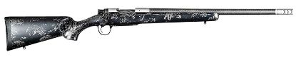 Picture of Christensen Arms 8010632800 Ridgeline Fft Ti 7Mm Prc 3+1 22" Carbon Fiber Threaded Barrel, Stainless Titanium Rec, Black With Gray Accents Stock 