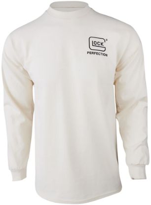 Picture of Glock Ap96071 Born In Austria Tan Pre-Shrunk Cotton Long Sleeve Small 