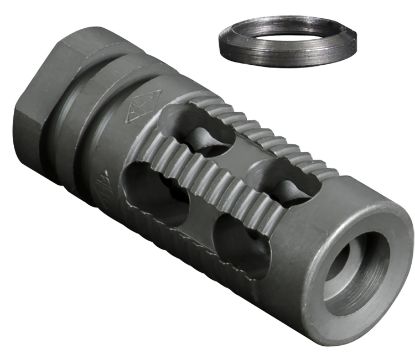 Picture of Yankee Hill 285M2 Phantom Comp/Brake With Smooth End, 1/2"-28 Tpi Threads 2.25" Oal For 5.56Mm 