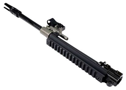 Picture of Fn 98804 Scar 16S 5.56X45mm Nato 14" Chrome Lined Steel, Flash Hider, Picatinny Rail, Front Sight & Gas System Assembly 