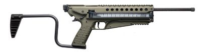 Picture of Kel-Tec R50grn R50 5.7X28mm 50+1 16.10" Threaded Barrel, Green Receiver & Polymer Grip, Side-Folding Stock, Adjustable Sights, Qd Sling Mount 