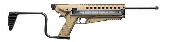 Picture of Kel-Tec R50tan R50 5.7X28mm 50+1 16.10" Threaded Barrel, Tan Receiver & Polymer Grip, Side-Folding Stock, Adjustable Sights, Qd Sling Mount 