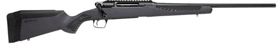 Picture of Savage Arms 57905 Impulse Driven Hunter 308 Win 4+1 18" Threaded, Matte Black Barrel/Rec, Gray Stock With Black Rubber Cheek Piece And Grips, Straight Pull Bolt 