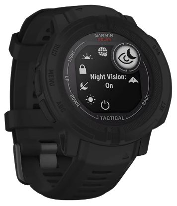 Picture of Garmin 0100262713 Instinct 2 Solar Tactical Edition Gps/Smart Features 32Mb Memory Black Size 45Mm Compatible W/Iphone/Android 