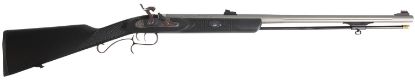 Picture of Traditions R391050 Shedhorn 50 Cal Musket 26" Fluted, Stainless Barrel/Rec, Black Synthetic Stock, Williams Fiber Optic Sights, Accelerator Breech Plug 