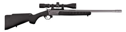 Picture of Traditions Crs-351130Lt Outfitter G3 Takedown 350 Legend 1Rd 22", Stainless Cerakote Barrel/Rec, Black Synthetic Stock, Muzzle Brake, 3-9X40mm Bdc Scope 