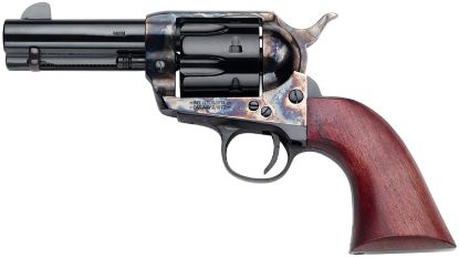 Picture of Pietta Hf9chs312nm Great Western Ii Posse 9Mm Luger 6Rd 3.50" Blued Octagon Barrel & Cylinder, Color Case Hardened Steel Frame, Walnut Grip, Exposed Hammer 