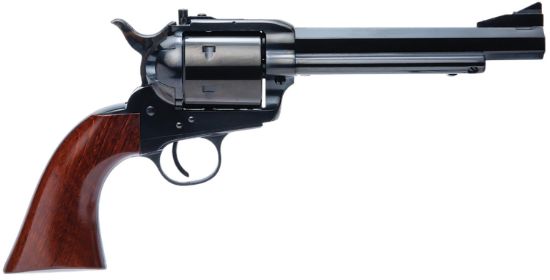 Picture of Cimarron Ca362 Bad Boy 44 Spl/44 Mag 6 Shot, 6" Blued Octagon Steel Barrel, Blued Cylinder, Blued Steel Frame, Walnut Grip 