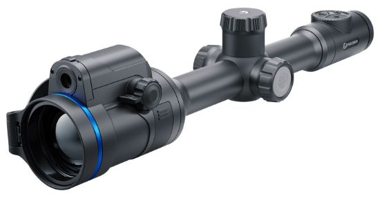Picture of Pulsar Pl76572 Thermion Duo Dxp55 Thermal Rifle Scope Black Anodized 2-16X50 Thermal/4-32X35 Digital Multi Reticle 640X480, 50Hz Resolution 