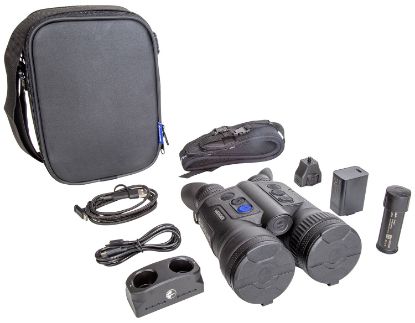 Picture of Pulsar Pl77481 Merger Lrf Xl50 Thermal Binocular Black 2.5-20X50mm Features Laser Rangefinder 