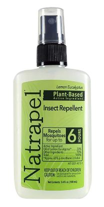 Picture of Natrapel 00066862 Lemon Eucalyptus 3.40 Oz Pump Bottle Repels Mosquito Effective Up To 6 Hrs 