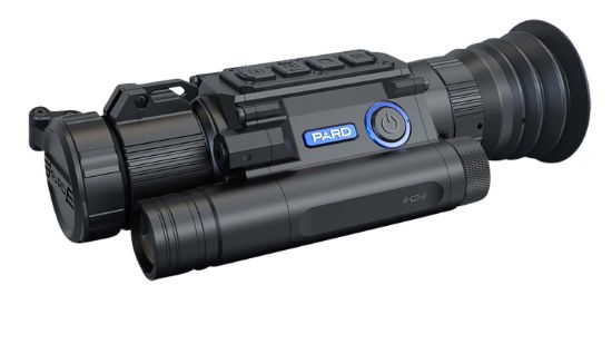Picture of Pard Sa6245 Sa62 Thermal Rifle Scope Black 2.8X 45Mm Multi Reticle 640X480, 50Hz Resolution Zoom 2X-8X Features Laser Rangefinder 