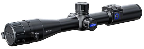 Picture of Pard Ts3435lrf Ts34/35 Lrf Thermal Rifle Scope W/Laser Rangefinder, Black 3.7X35mm, Multi Reticle, 2X/4X/6X Zoom, 384X288 50Hz Resolution 