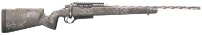 Picture of Seekins Precision 0011710143 Havak Element Full Size 6.5 Prc 3+1 21" Stainless Fluted/Threaded Barrel, 20 Moa Rail W/Bubble Level Stainless Steel Receiver, Mountain Shadow Camo Fixed Synthetic Stock 