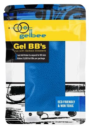 Picture of Gelbee Gfgbb6 Gel Bbs Blue 20,000 Bbs 