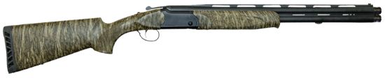 Picture of Ati Atigkof410tf22c Turkey Fowl 410 Gauge Break Open 3" 2Rd, 22" Black Vent Rib Barrel, Black Aluminum Receiver, Mossy Oak Bottomland Synthetic Fixed Stock 