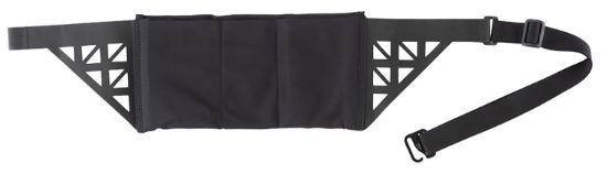 Picture of Vertx Vtx5215 Runners Clutch Belt Black Nylon/Spandex Hook & Loop Closure 