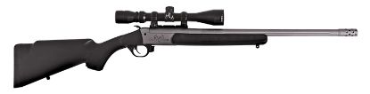 Picture of Traditions Cr5-351130R Outfitter G3 35 Rem 1Rd 22", Stainless Cerakote Barrel/Rec, Black Synthetic Furniture, 3-9X40mm Scope 