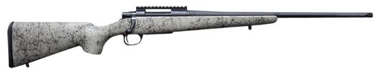 Picture of Howa Hcsl65crtan M1500 Super Lite Full Size 6.5 Creedmoor 5+1 20" Blued Threaded Barrel, Blued Picatinny Rail Steel Receiver, Tan W/Black Webbing Fixed Stocky's Synthetic Stock 