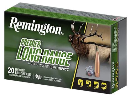 Picture of Remington Ammunition R28828 Premier Long Range 6.5 Prc 140 Gr Speer Impact 20 Per Box/ 10 Case 