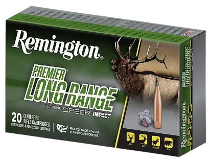 Picture of Remington Ammunition R28829 Premier Long Range 7Mm Prc 175 Gr Speer Impact 20 Per Box/ 10 Case 