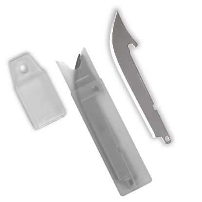 Picture of Accusharp 742C Replaceable Blade Razor Replacement Blades 3.50" Stainless Steel Blade 6 Blades 