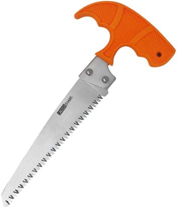 Picture of Accusharp 730C Bone Saw Fixed Saw 6" Stainless Steel Blade/ Blaze Orange T-Shaped Handle 