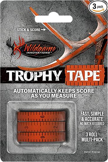 Picture of Wildgame Innovations Wld424 Trophy Tape Orange 200" Long 3 Rolls Per Pack 