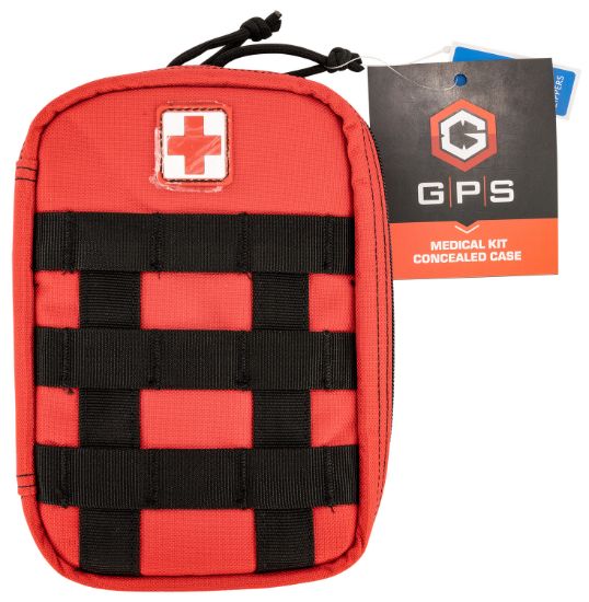 Picture of Gps Bags Medckitrd Medical Concealed Case Red 