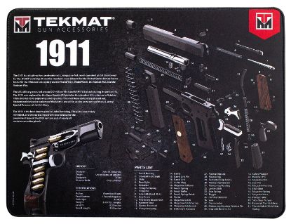 Picture of Tekmat Tekr2019113d 1911 3D Ultra 20 Cleaning Mat 1911 Parts Diagram 15" X 20" 