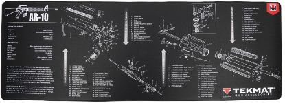 Picture of Tekmat Tekr44ar10 Ar-10 Cleaning Mat Ar-10 Parts Diagram 15" X 44" 