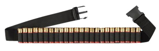 Picture of Hunters Specialties 00680 Shotgun Shell Belt 25Rd Capacity Black Nylon 