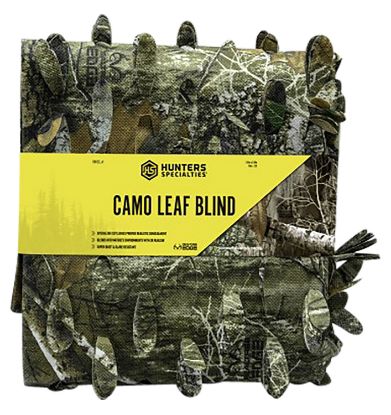 Picture of Hunters Specialties 100123 Camo Leaf Blind Realtree Edge Polyester 56" H X 12' L 