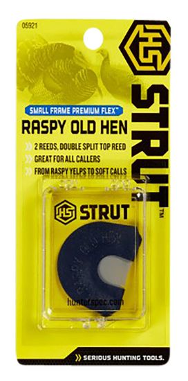 Picture of Hunters Specialties Str05934 Lil' Strut Starter Pack Diaphragm Call Attracts Turkey Species Black 