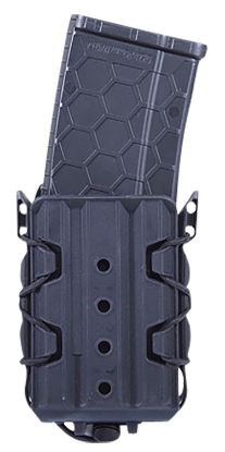 Picture of High Speed Gear 16Ta01bk Taco V2 Black Polymer, 2" Belt Clip/Molle U-Mount, Compatible W/ Rifle Mags 