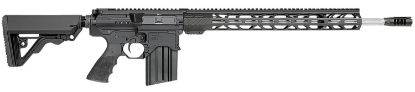 Picture of Rock River Arms 243A1534bt Lar-Bt3 Predator Hp 243 Win 20+1 20" Stainless Fluted Barrel, Black Billet Rec, Oem Operator Car Stock & Operator Brake, 17" M-Lok Handgaurd, Hogue Rubber Grip 