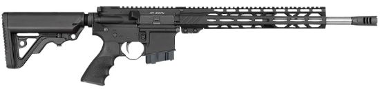 Picture of Rock River Arms 350L1562v1 Lar-15M All Terrain Hunter 350 Legend 10+1 16" Stainless Barrel, Black Rec, 13" M-Lok Handgaurd, Oem Operator Car Stock & Muzzle Brake, Hogue Rubber Grip 