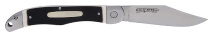 Picture of Cold Steel Cs20npm1z Ranch Boss Ii 4" Folding Clip Point Plain Satin Polished/5.25" Faux Sawed Bone Handle 