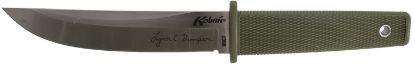 Picture of Cold Steel Cs17taa Kobun Lynn Thompson Signature 5.50" Fixed Tanto Plain Aus-8A Ss Blade/4.38" Od Green Kray-Ex Handle Includes Sheath 