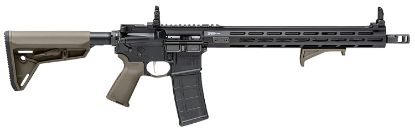 Picture of Springfield Armory Stv916556gp Saint Victor 5.56X45mm Nato 30+1 16", Black Rec, Od Green Magpul Sl Stock & Grip, Flip-Up Sights, Includes Magpul Angled Grip 