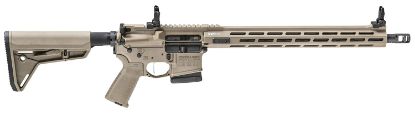 Picture of Springfield Armory Stv916556fplc Saint Victor 5.56X45mm Nato 10+1 16", Black Rec, Fde Magpul Sl Stock & Grip, Flip-Up Sights, Includes Magpul Angled Grip 