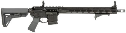 Picture of Springfield Armory Stv916556yplc Saint Victor 5.56X45mm Nato 10+1 16", Black Rec, Gray Magpul Sl Stock & Grip, Flip-Up Sights, Includes Magpul Angled Grip 