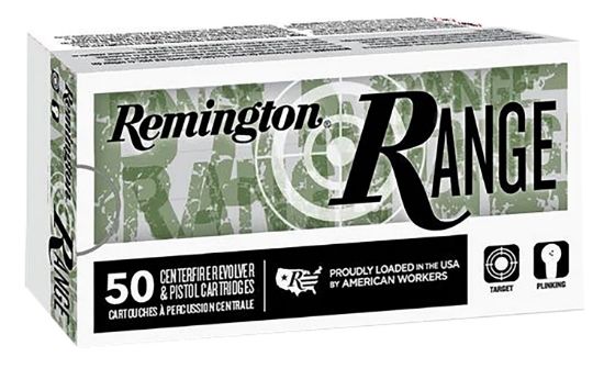 Picture of Remington Ammunition R27781 Range 40 S&W 180 Gr Full Metal Jacket 50 Per Box/ 20 Case 