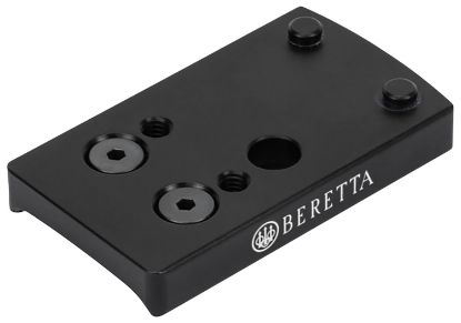 Picture of Beretta Usa Ag57 Apx Optic Plate Black, Fits Beretta Apx Rear Dovetail/Leupold Deltapoint Pro Footprint Mount 