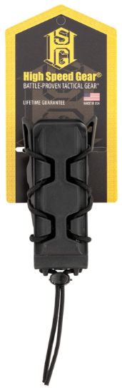 Picture of High Speed Gear 16Pt01bk Taco V2 Mag Pouch Single, Black Polymer, Belt Clip/Molle U-Mount, Compatible W/ Pistol Mags 