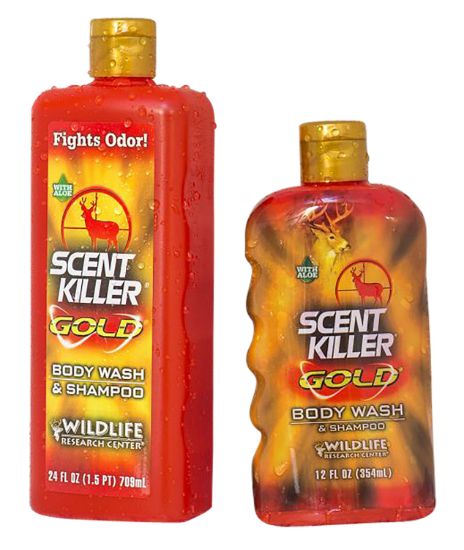 Picture of Wildlife Research 1240 Scent Killer Gold Body Wash/Shampoo Odor Eliminator 12 Oz Bottle 