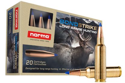 Picture of Norma Ammunition 20175832 Dedicated Hunting Bondstrike 300 Wsm 180 Gr Bonded Polymer Tip 20 Per Box/ 10 Case 