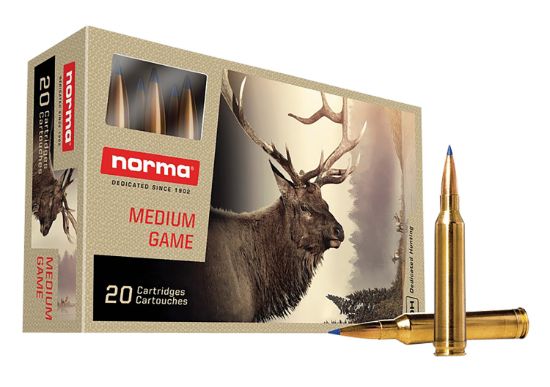 Picture of Norma Ammunition 20171522 Dedicated Hunting Bondstrike 7Mm Rem Mag 165 Gr Bonded Polymer Tip 20 Per Box/ 10 Case 